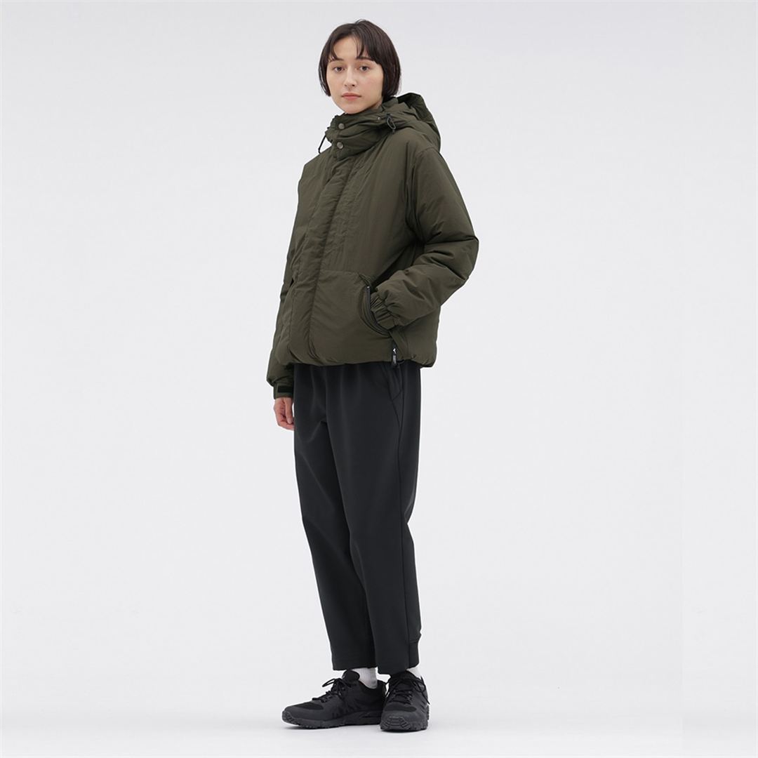 【MARGARET HOWELL】ウォーターリパレントタスランナイロンリップジャケット DK.カーキ 2