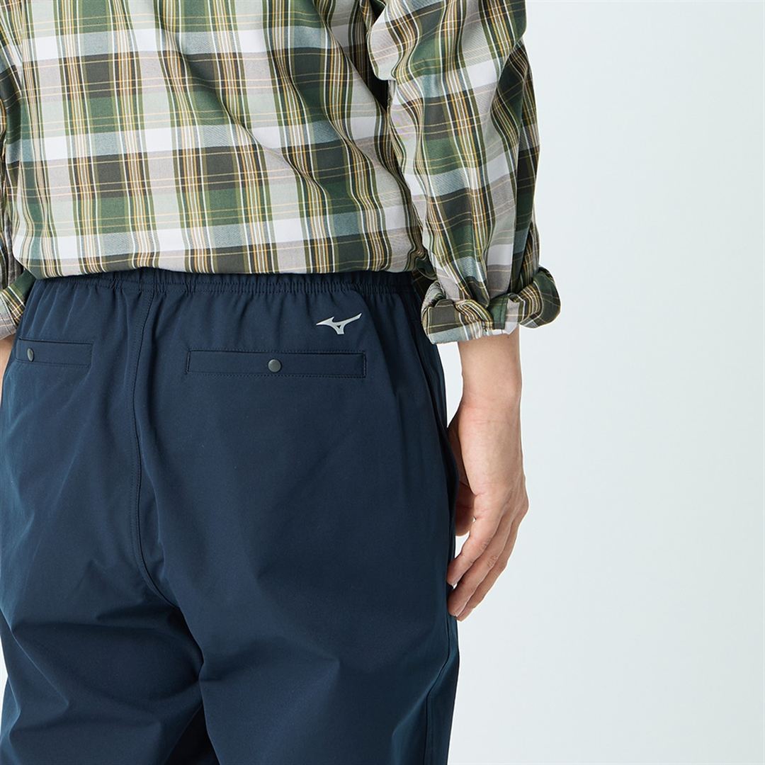 【JEANS FACTORY】ウォーターリパレントストレッチウーブンパンツ ネイビー XL
