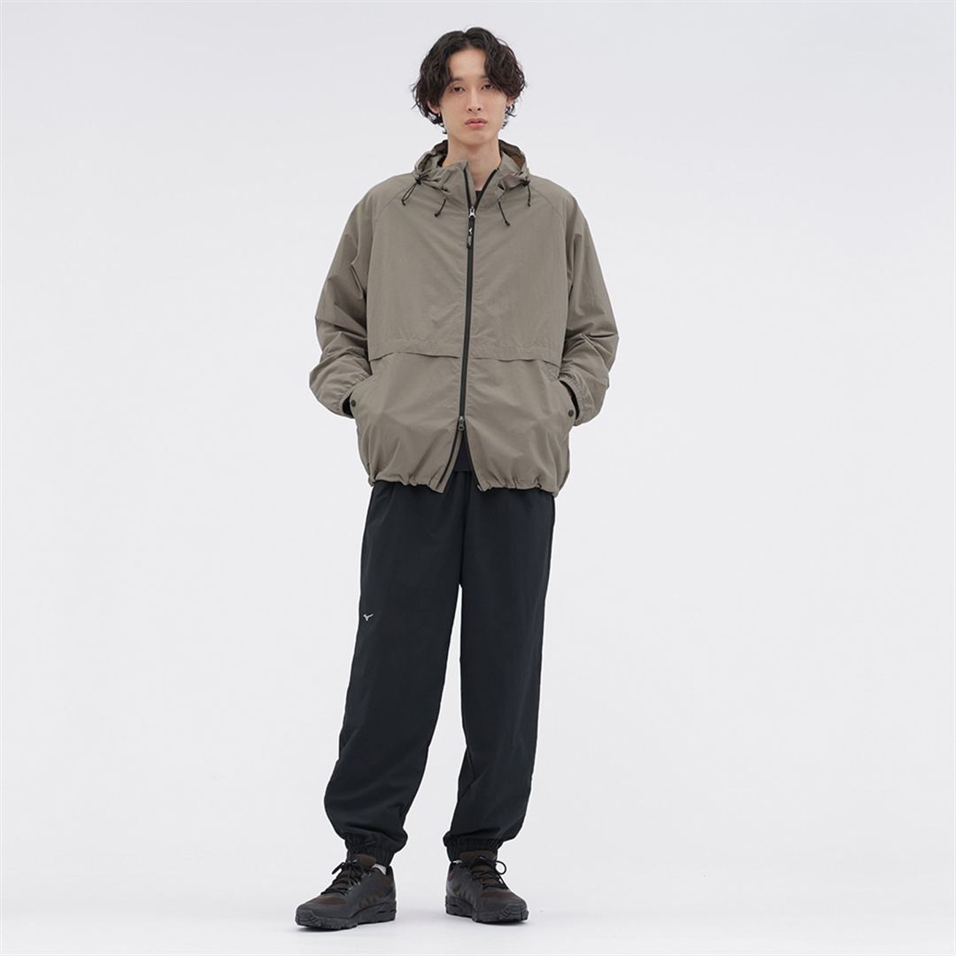 【MARGARET HOWELL】ウォーターリパレントタスランナイロントラウザー DK.ネイビー XL