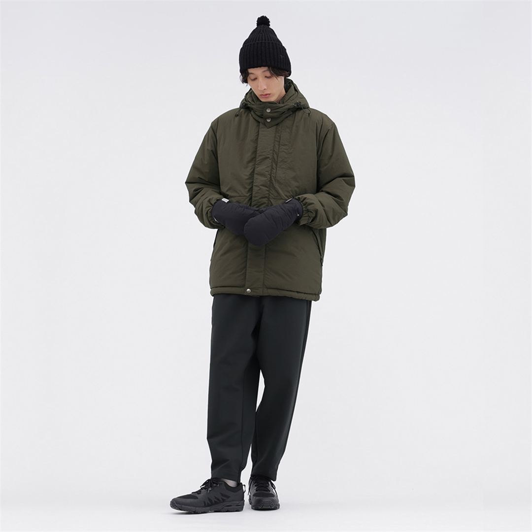 【MARGARET HOWELL／吸湿発熱】WINDSTOPPER ブレスサーモグラブ DK.ネイビー M-L