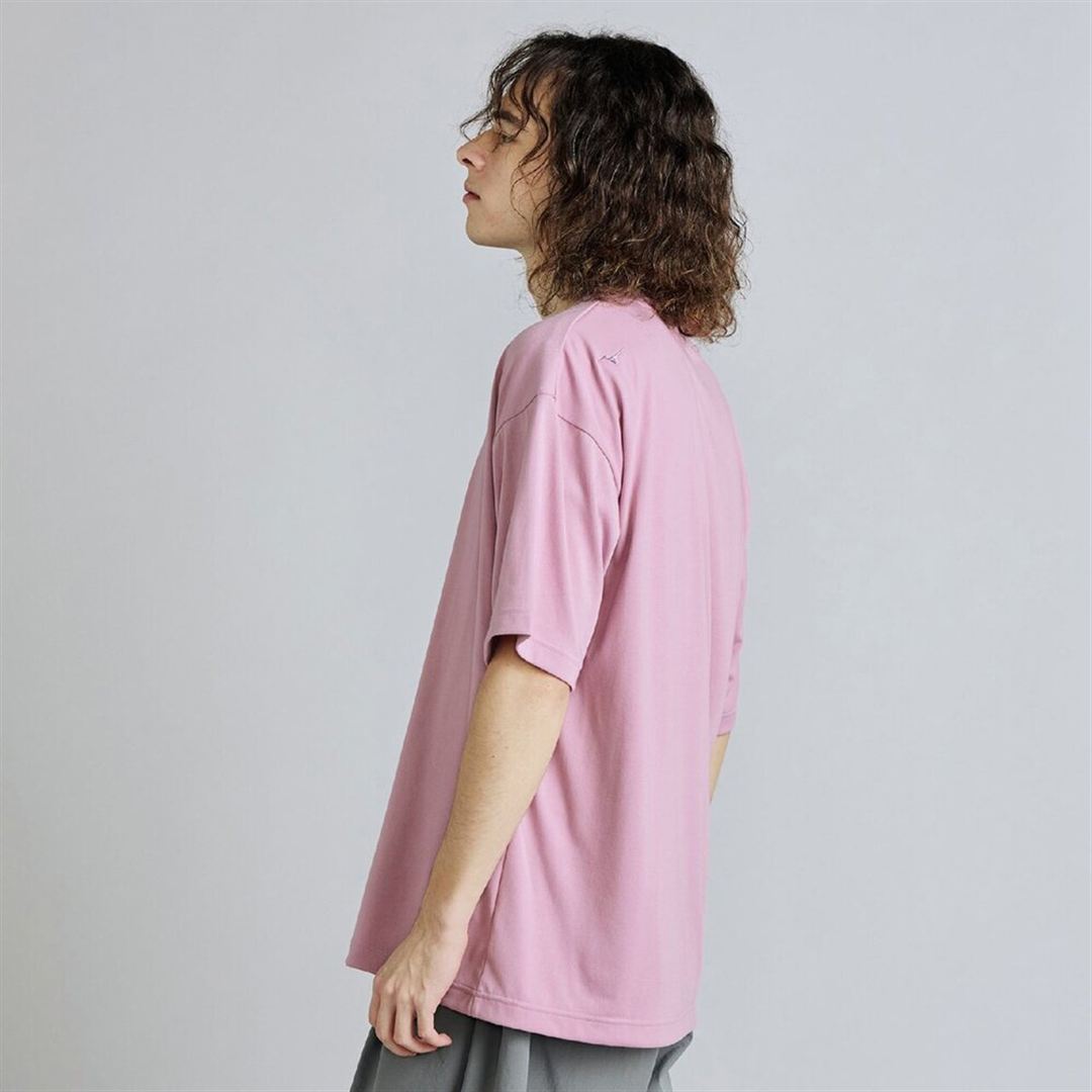 リサイクルグラフィックTシャツ オーキッドパープル XS