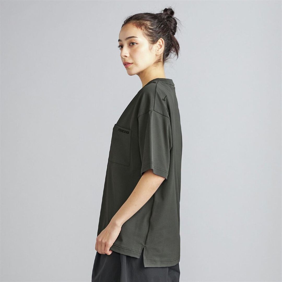 アンチスウェット ポケットTシャツ アッシュブラック XL