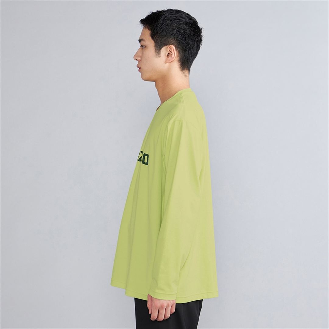 ワードマークロゴロングスリーブTシャツ グロッシュラーグリーン XL