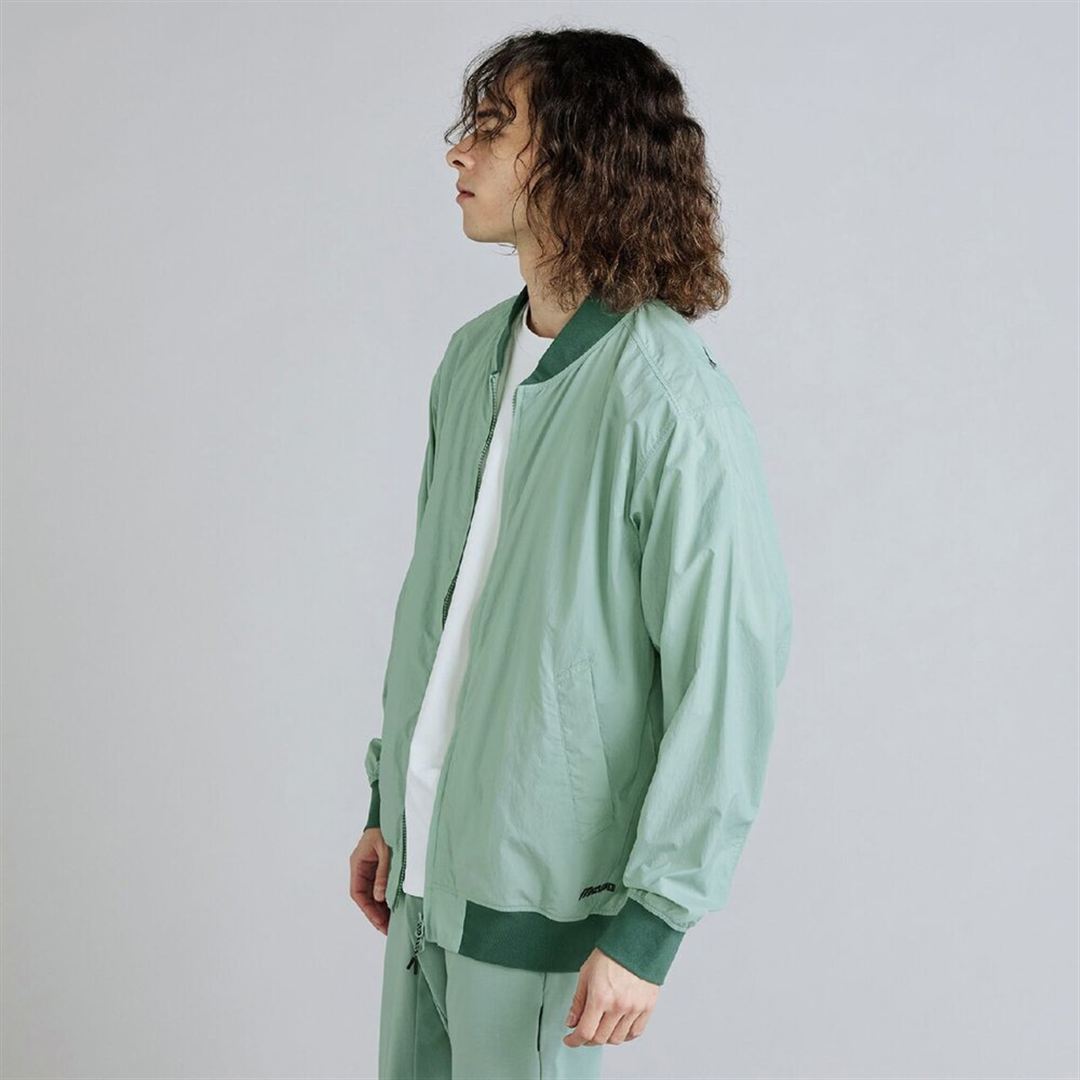 ウォーターリパレントボンバージャケット スレートブルー XL