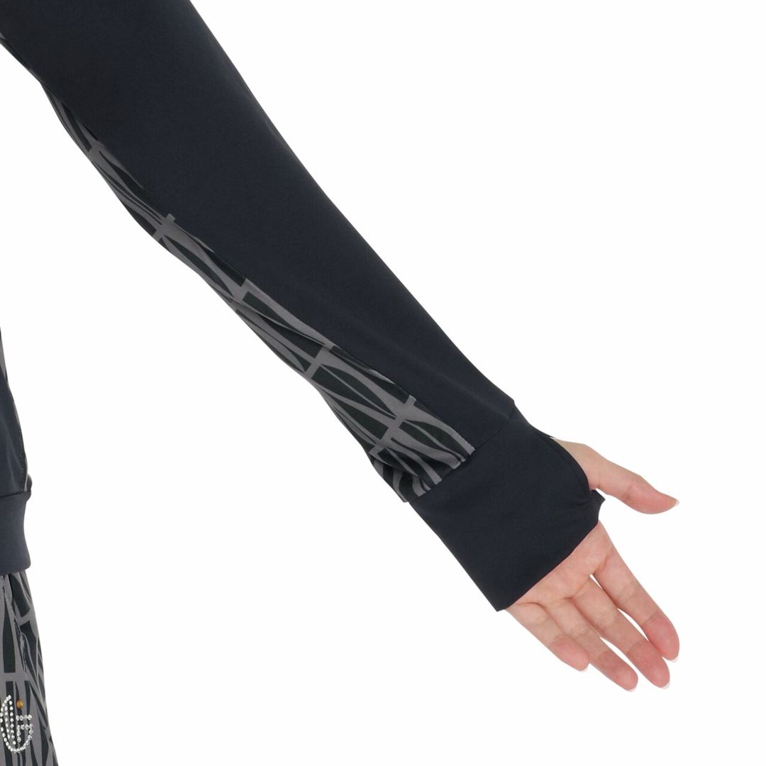 【MGFコレクション】リップルマークフルジップジャケット ネイビー S