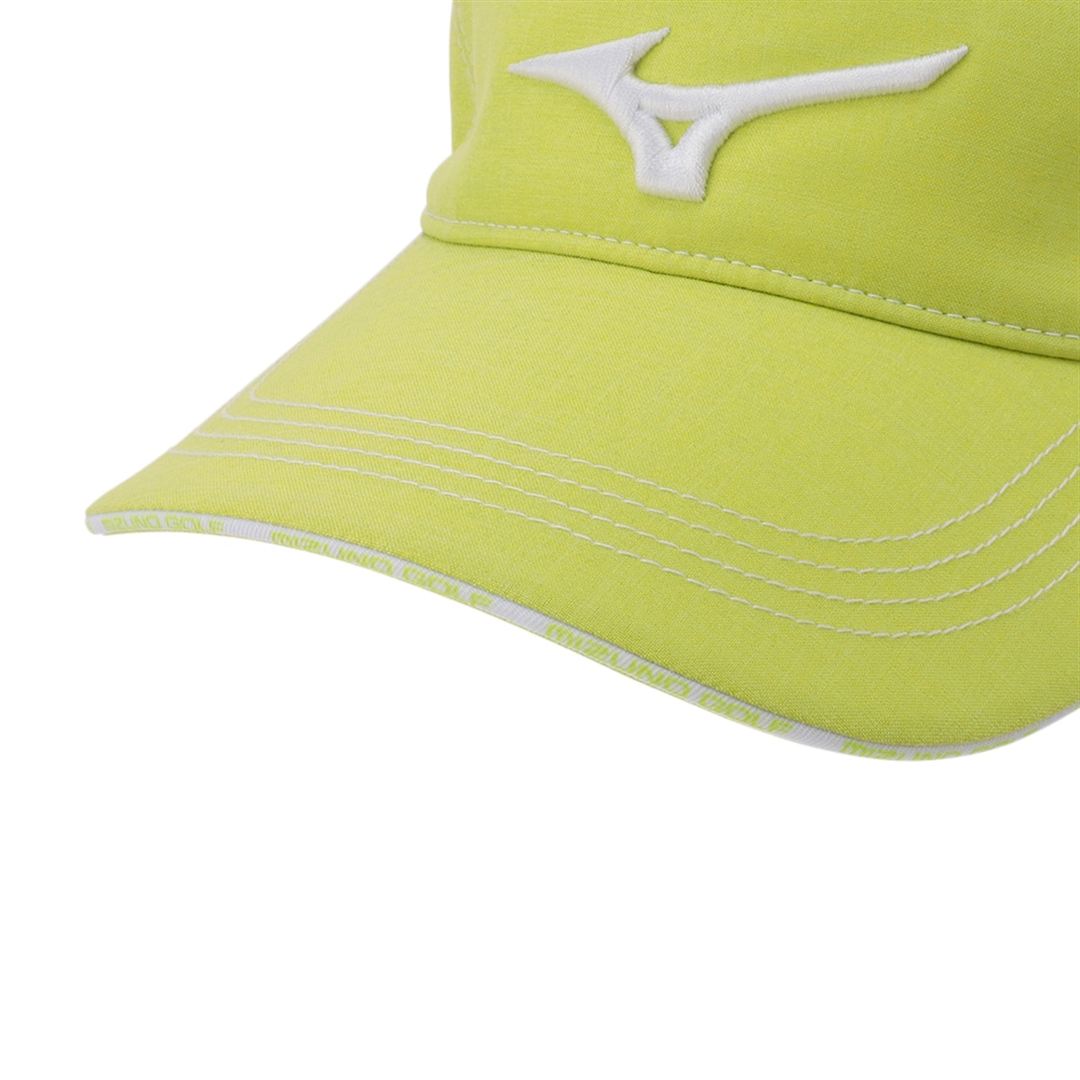 MIZUNOバイザー ライムグリーン 56-60