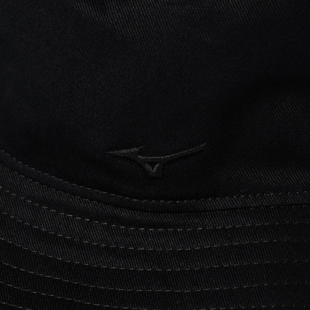 NEW VINTAGE GOLF MIZUNO ロゴ バケットハット ブラック
