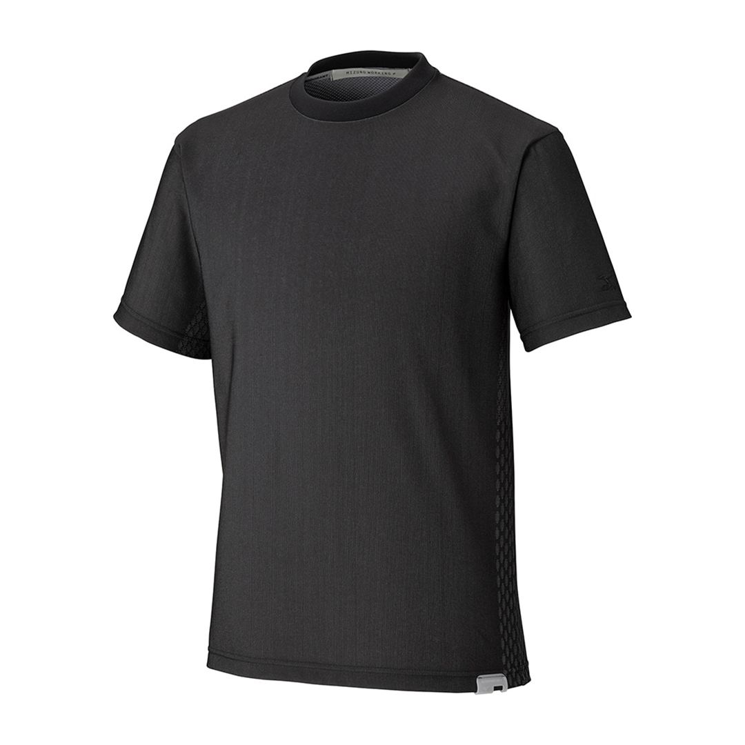 【ミズノ公式オンライン限定】ダブルラッセルジャカードTシャツ グレー XL