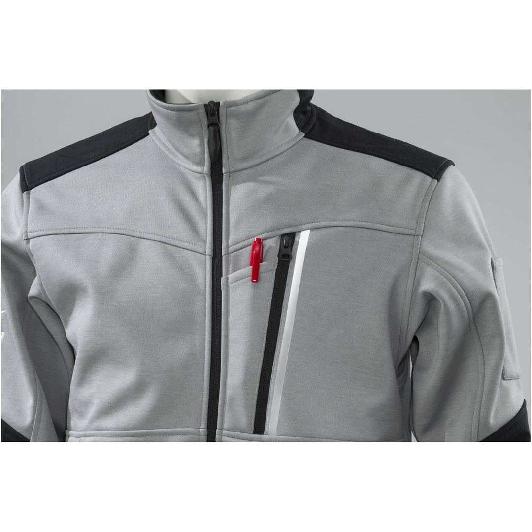 【防風】テックシールドジャケット ストレッチ アロイグレー S