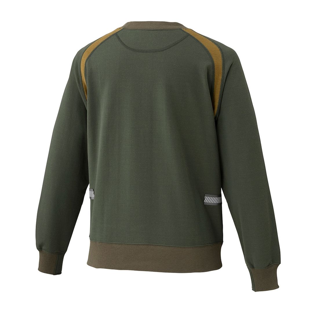 【ミズノ公式オンライン限定】クルーネックスウェット カーキ XL