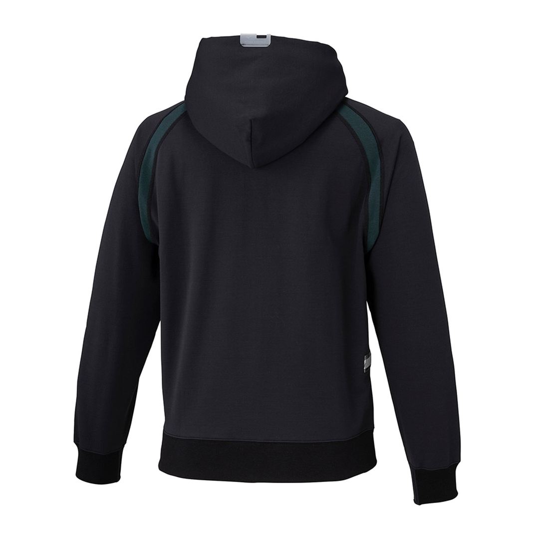【ミズノ公式オンライン限定】ジップアップフーディスウェット ブラック XL