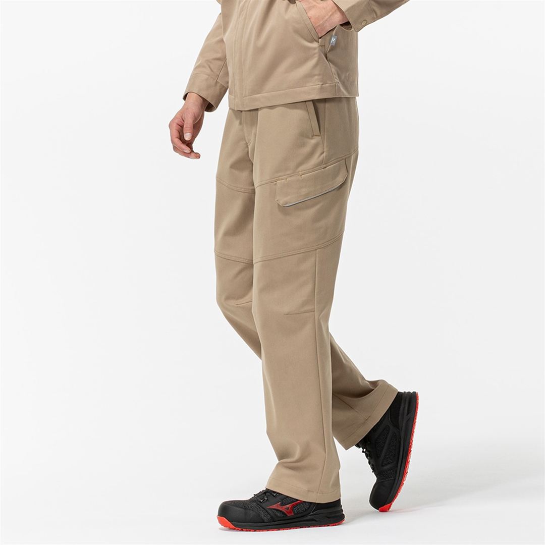 ワークパンツ ストレッチ(制電) ベージュ XL