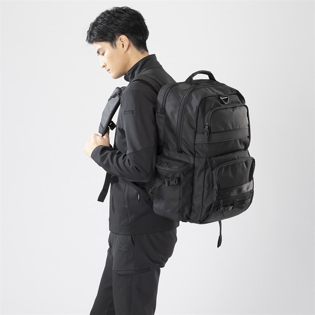 【ミズノ公式オンライン限定】ワーキングバックパック(35L) ブラック