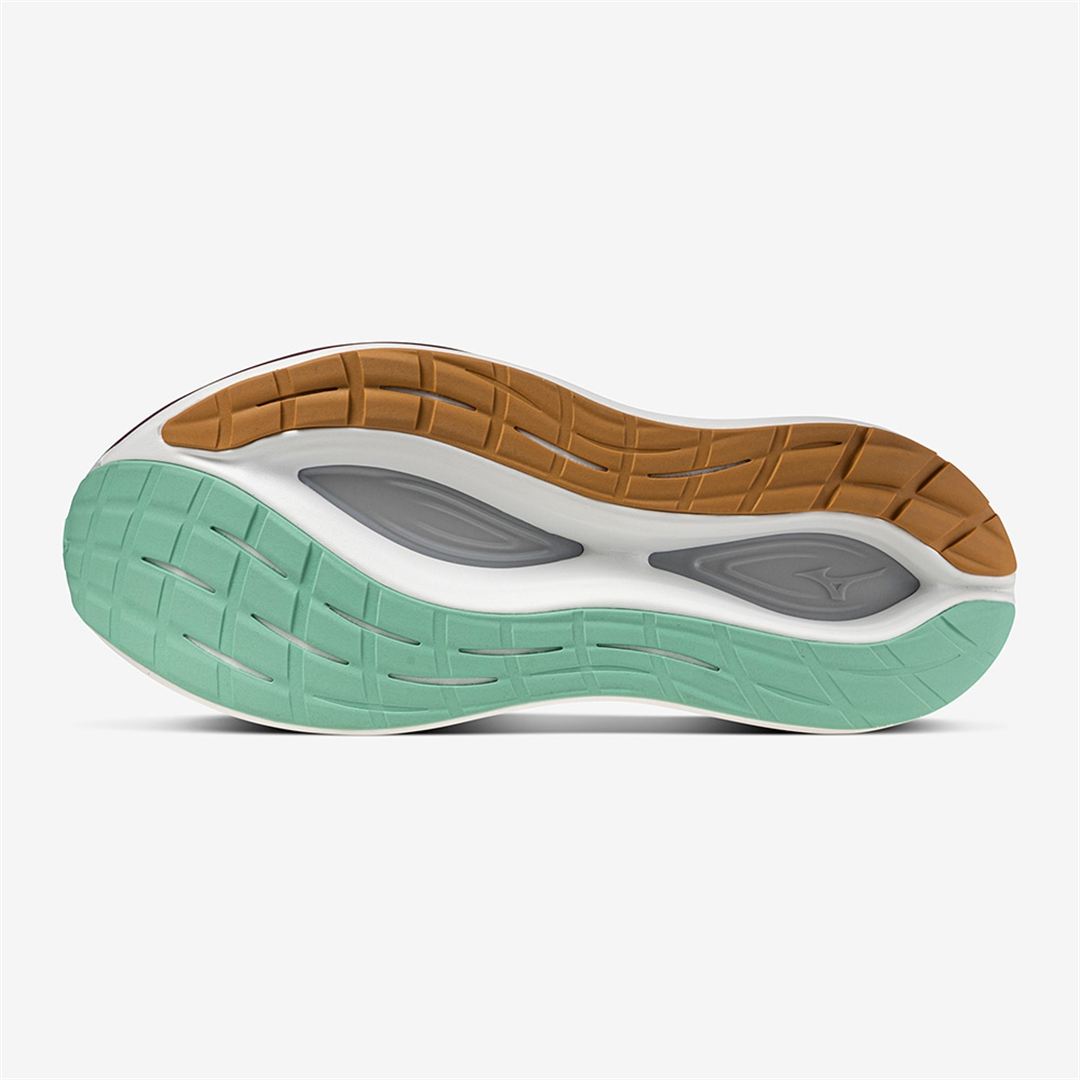MIZUNO NEO VISTA2(スピードワーク／テンポ走) ダークネイビー×オレンジ×ミントグリーン 23.0