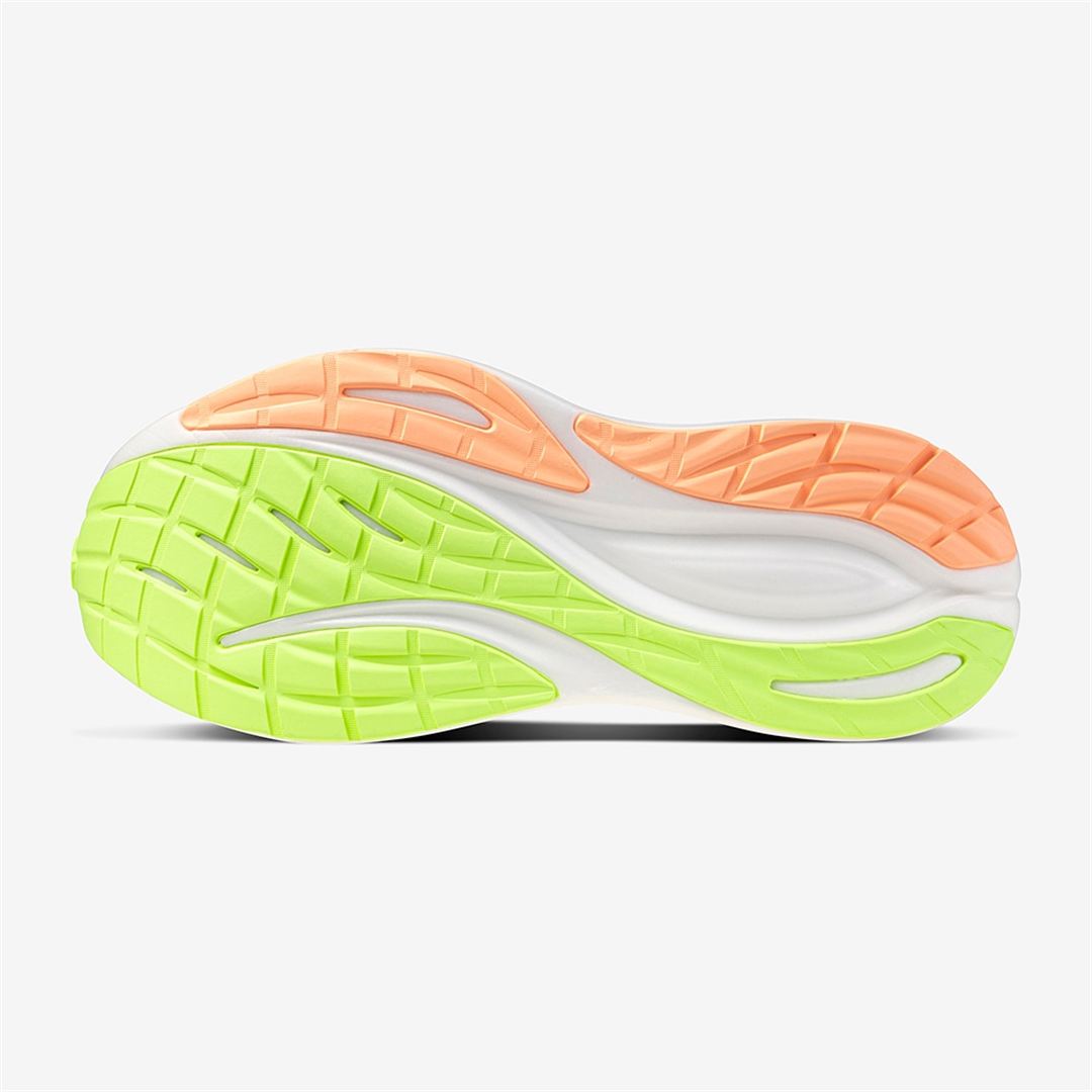 MIZUNO NEO ZEN2(ジョグ／LSD) ホワイト×コーラル×イエロー 25.5