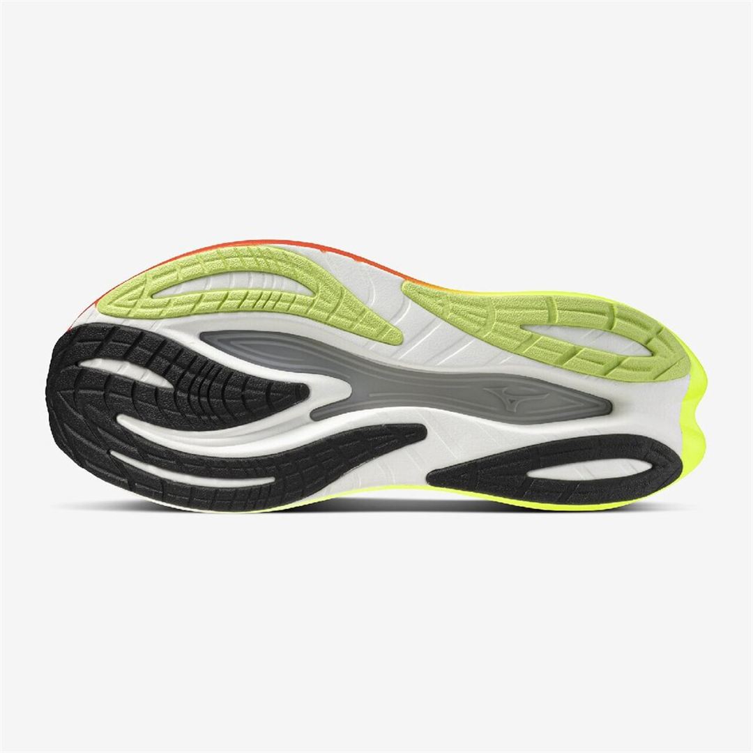 MIZUNO NEO VISTA3(スピードワーク／テンポ走) ホワイト×ブラック×オレンジ 28.0