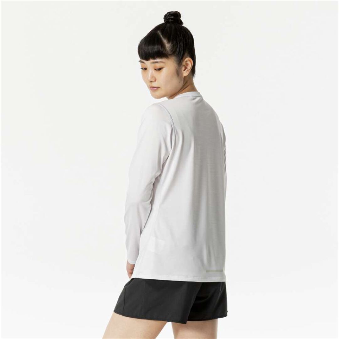 クイックドライTシャツ(長袖／オーロラ) ニンバスクラウド S