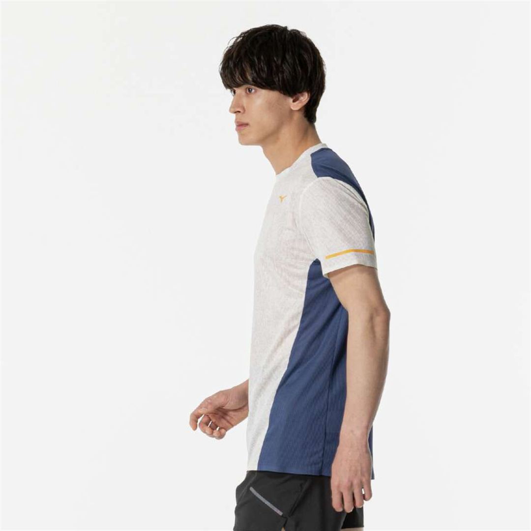 【汗処理／通気】ドライエアロフロープレミアムTシャツ(オーロラ) プリスティン S
