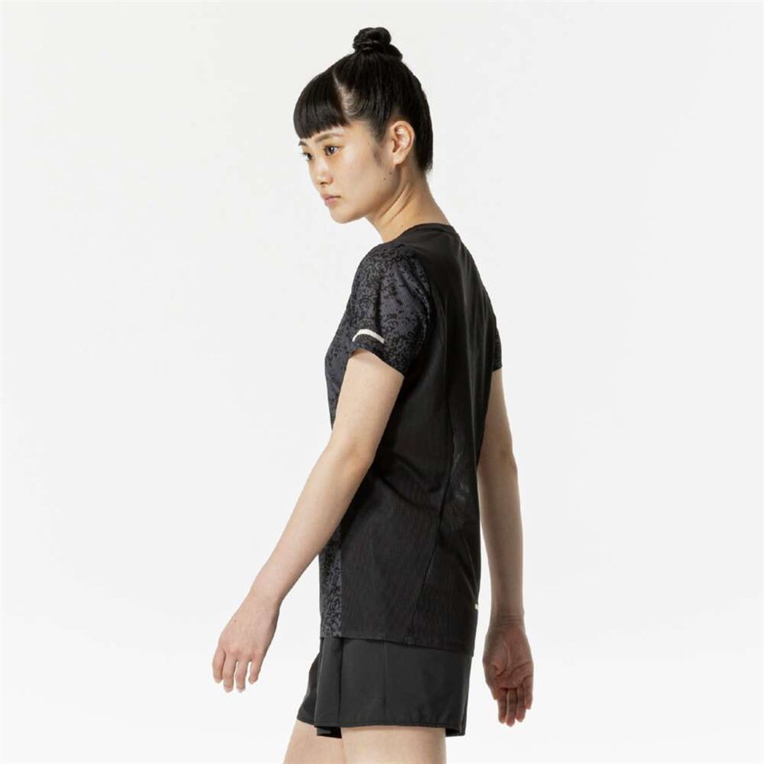 【汗処理／通気】ドライエアロフロープレミアムTシャツ(オーロラ) ブラック S