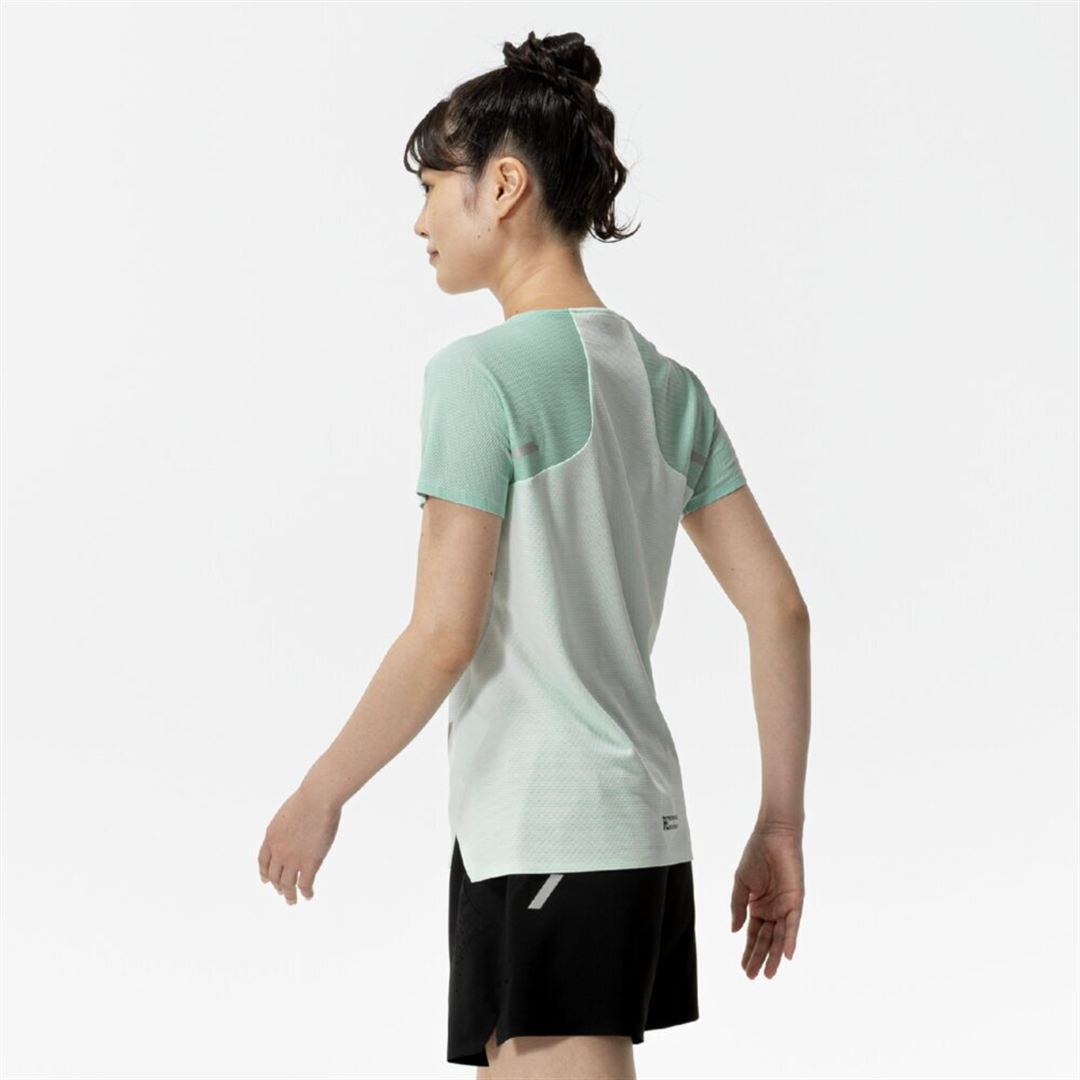 【汗処理／通気】ドライエアロフロープレミアムTシャツ スカイライト S
