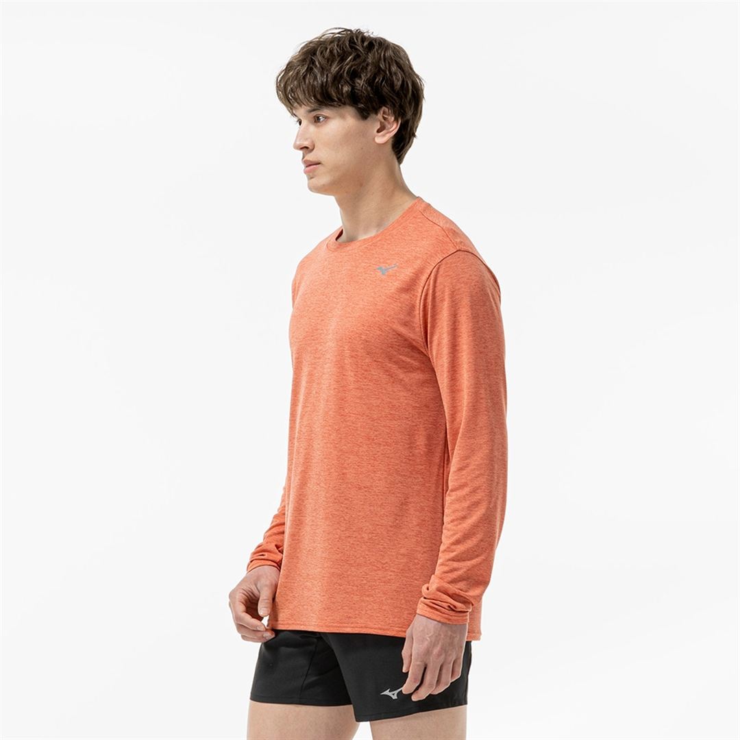 クイックドライTシャツ(長袖) ジンジャー XL
