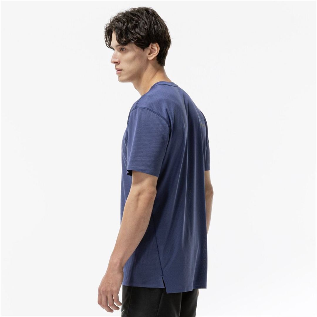 クイックドライ ジャカード Tシャツ エステートブルー XL