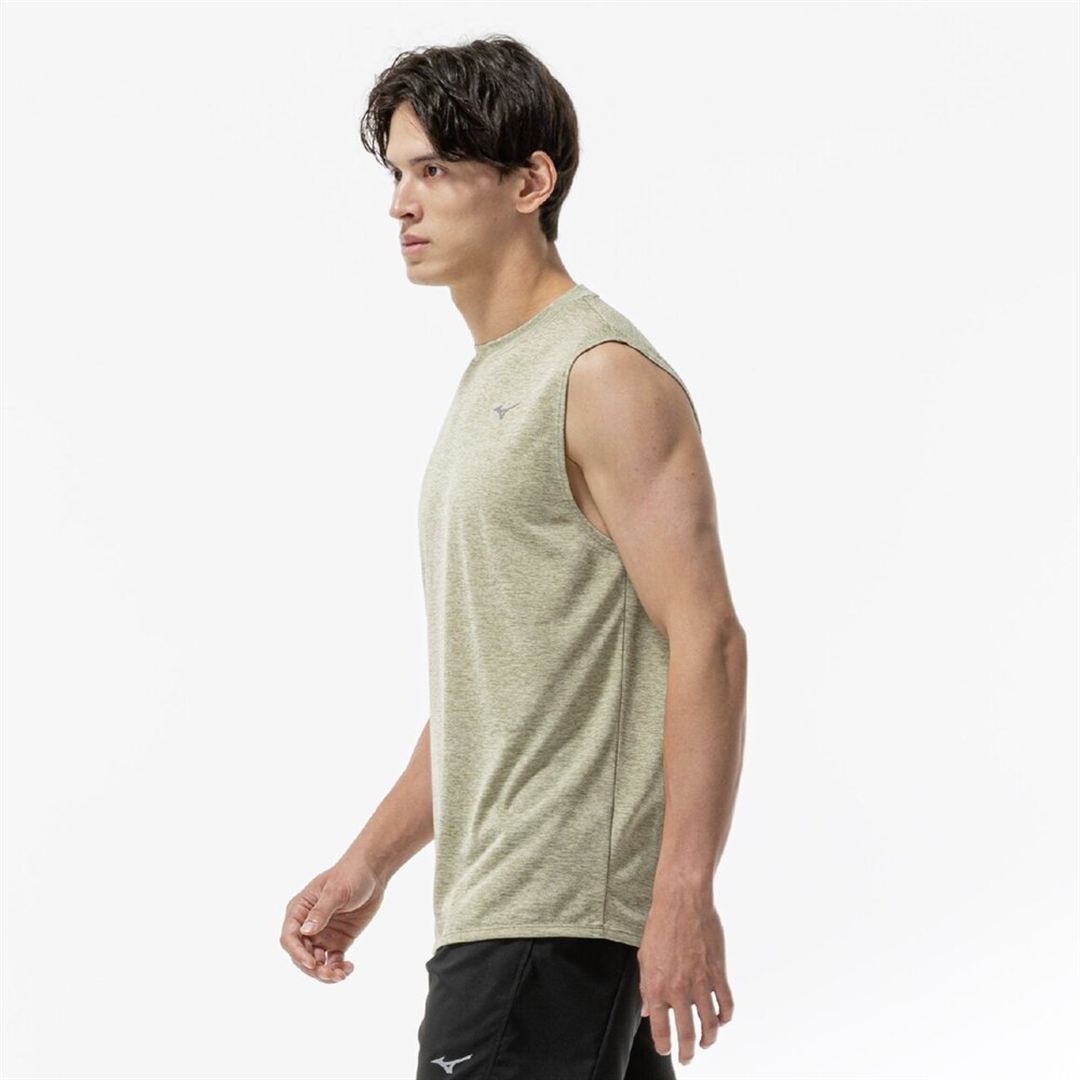 【ミズノ直営限定】クイックドライ スリーブレスTシャツ エルム XL