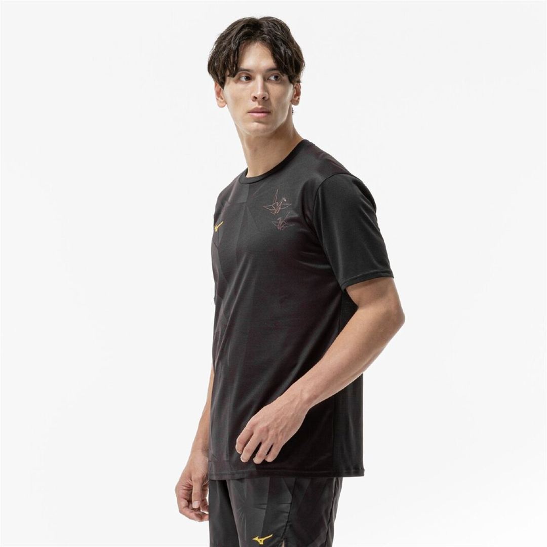 【汗処理／通気】ドライエアロフローグラフィックTシャツ ヤマオリ S
