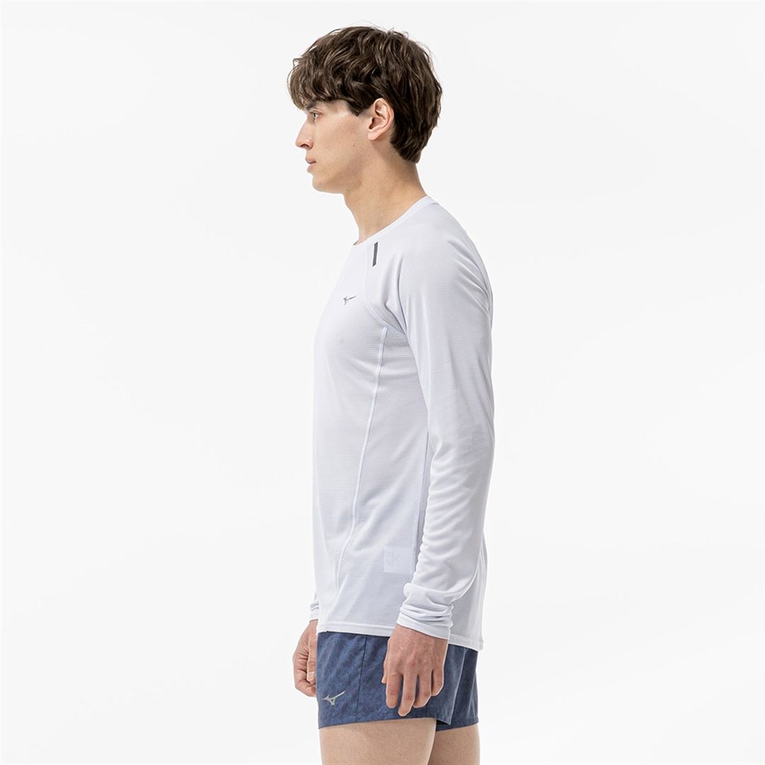 【汗処理／通気】ドライエアロフローTシャツ(長袖) クラウドスケープ XL