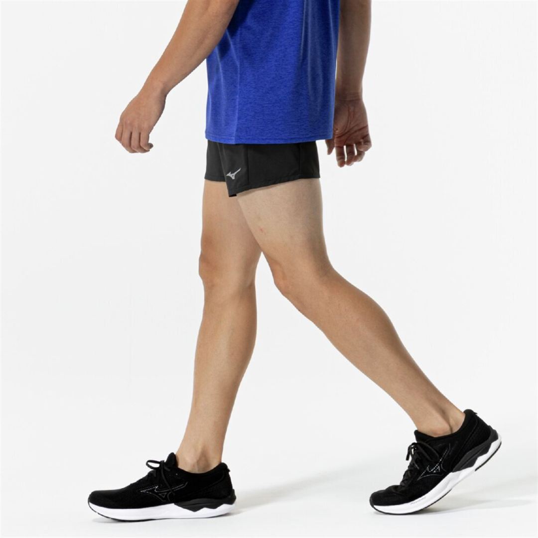ランニング マルチポケットパンツ 6インチ ブラック XL