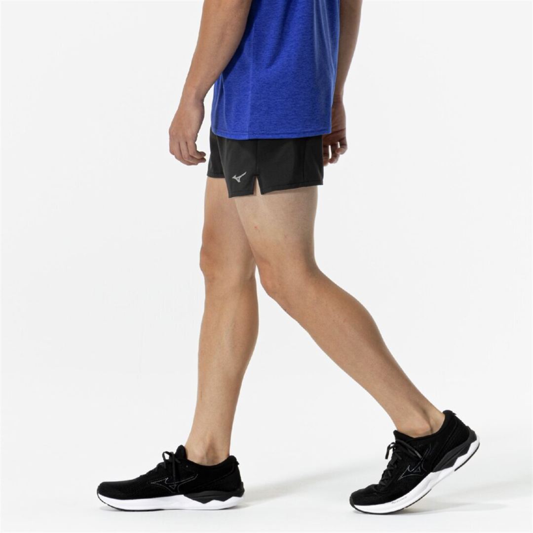 【ミズノ直営限定】ランニング マルチポケットパンツ プラス 7インチ(インナー付) ブラック XL