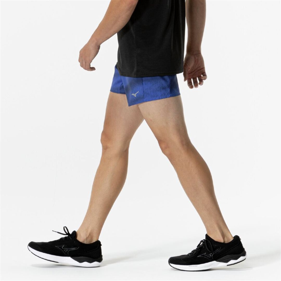 ランニング マルチポケットパンツ グラフィック6インチ リフレックスブルー XL