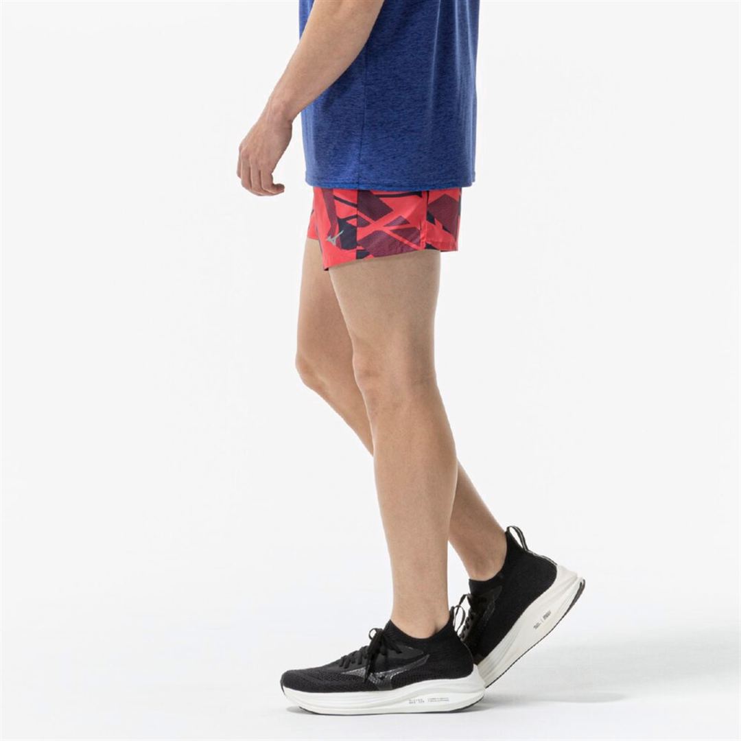ランニング マルチポケットパンツ グラフィック6インチ パラダイスピンク XL