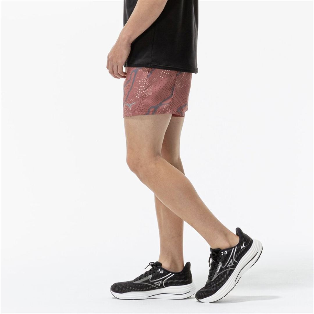 ランニング マルチポケットパンツ プラス グラフィック7インチ コッパーブラウン XL
