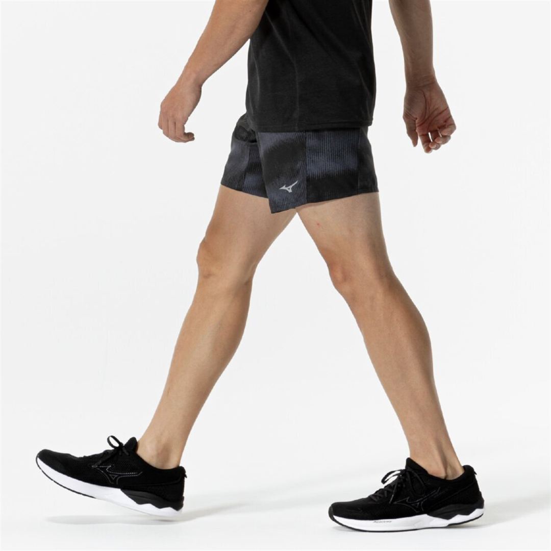 ランニング マルチポケットパンツ プラス グラフィック7インチ ブラック XL