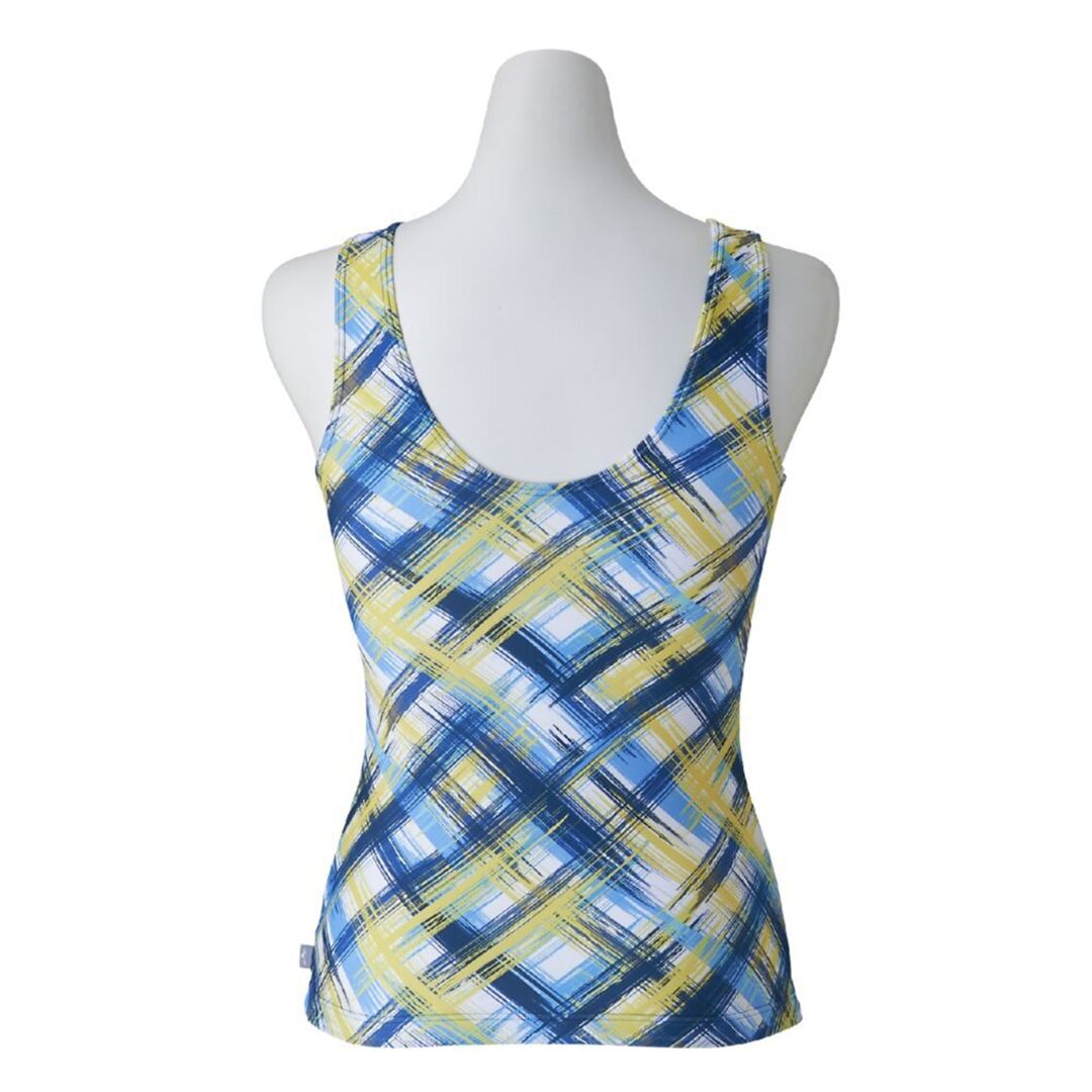 アクアフィットネス用トップス(めくれにくい裾ゴム付) イエロー M