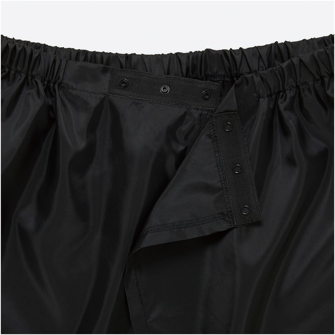 競泳水着着用補助スカート ブラック