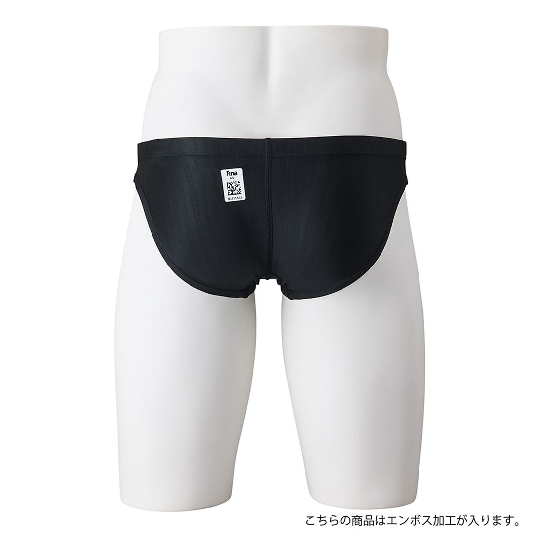 【STREAM ACE】競泳用Vパンツ ブラック×ライム XS