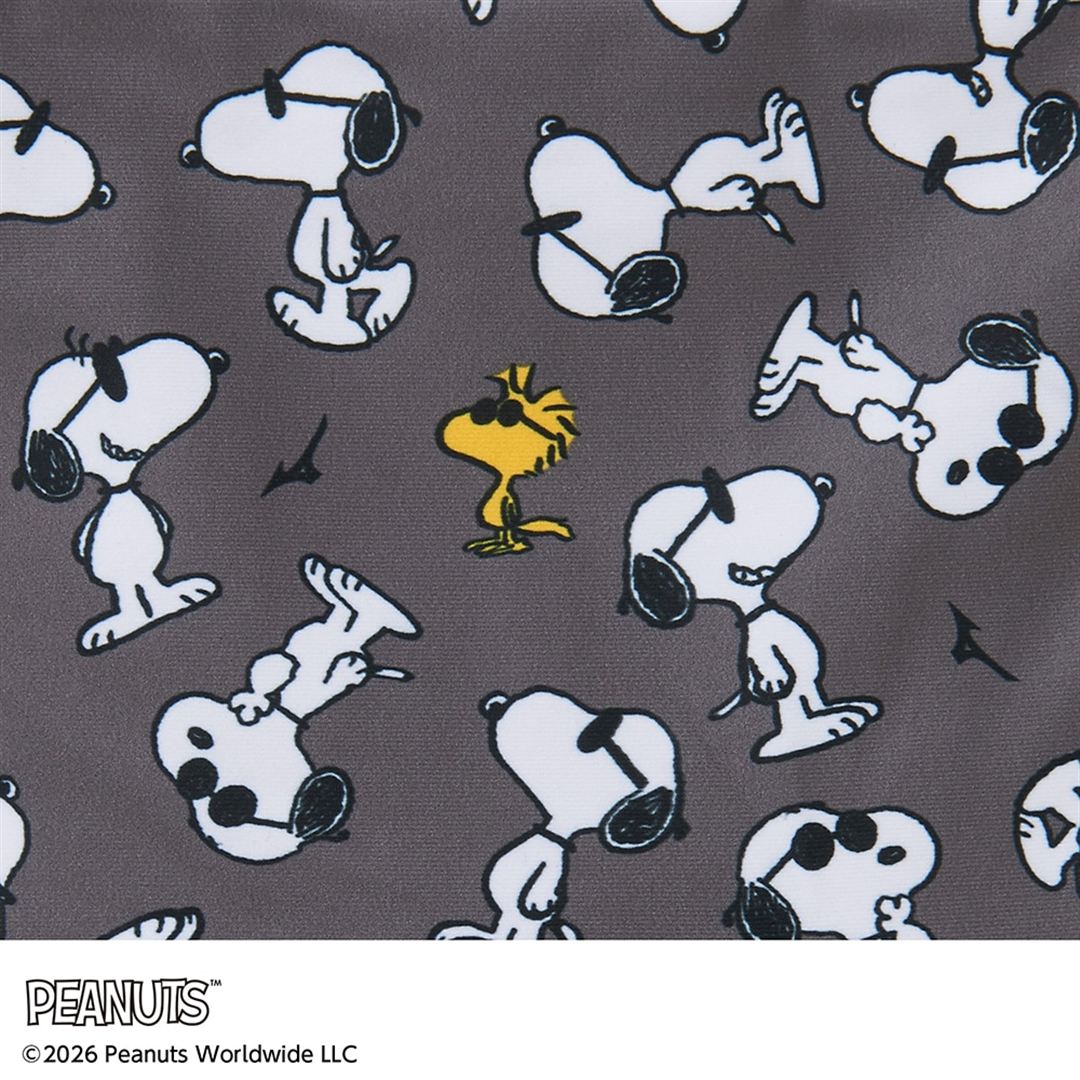 【PEANUTS】競泳練習用ショートスパッツ グレー 120