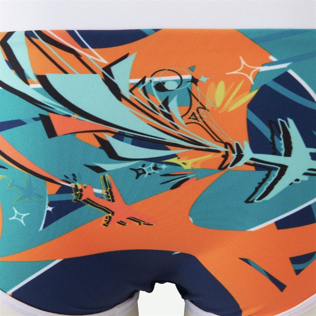 競泳練習用スーパーショート ネイビー 120