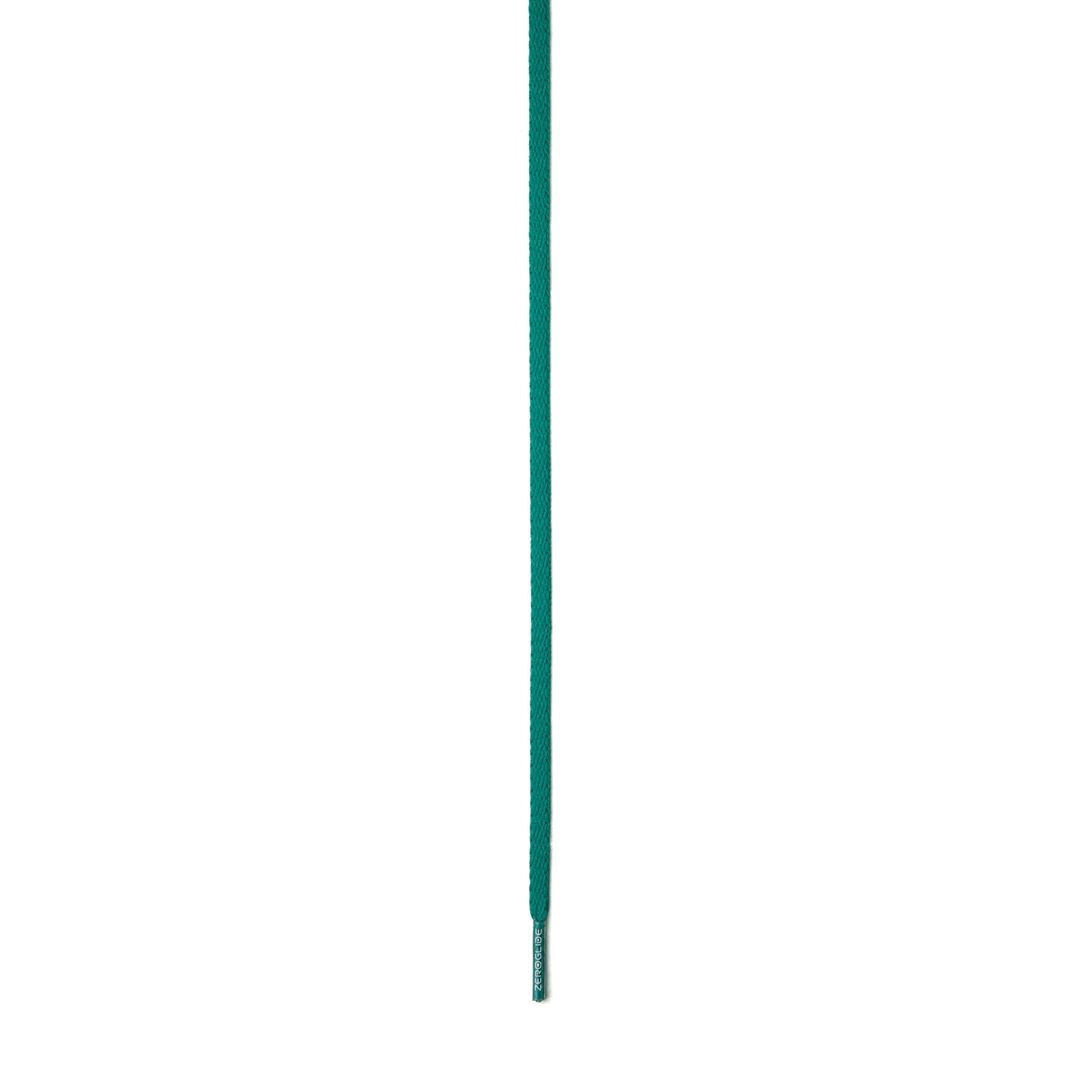 ゼログライドシューレース(平型／幅：4mm) グリーン 140