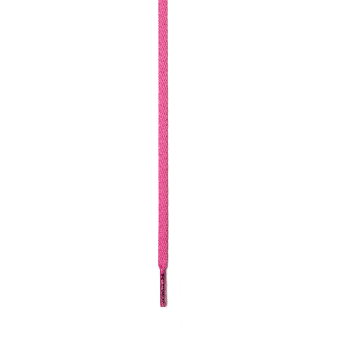 ゼログライドシューレース(平型／幅：4mm) ピンク 100