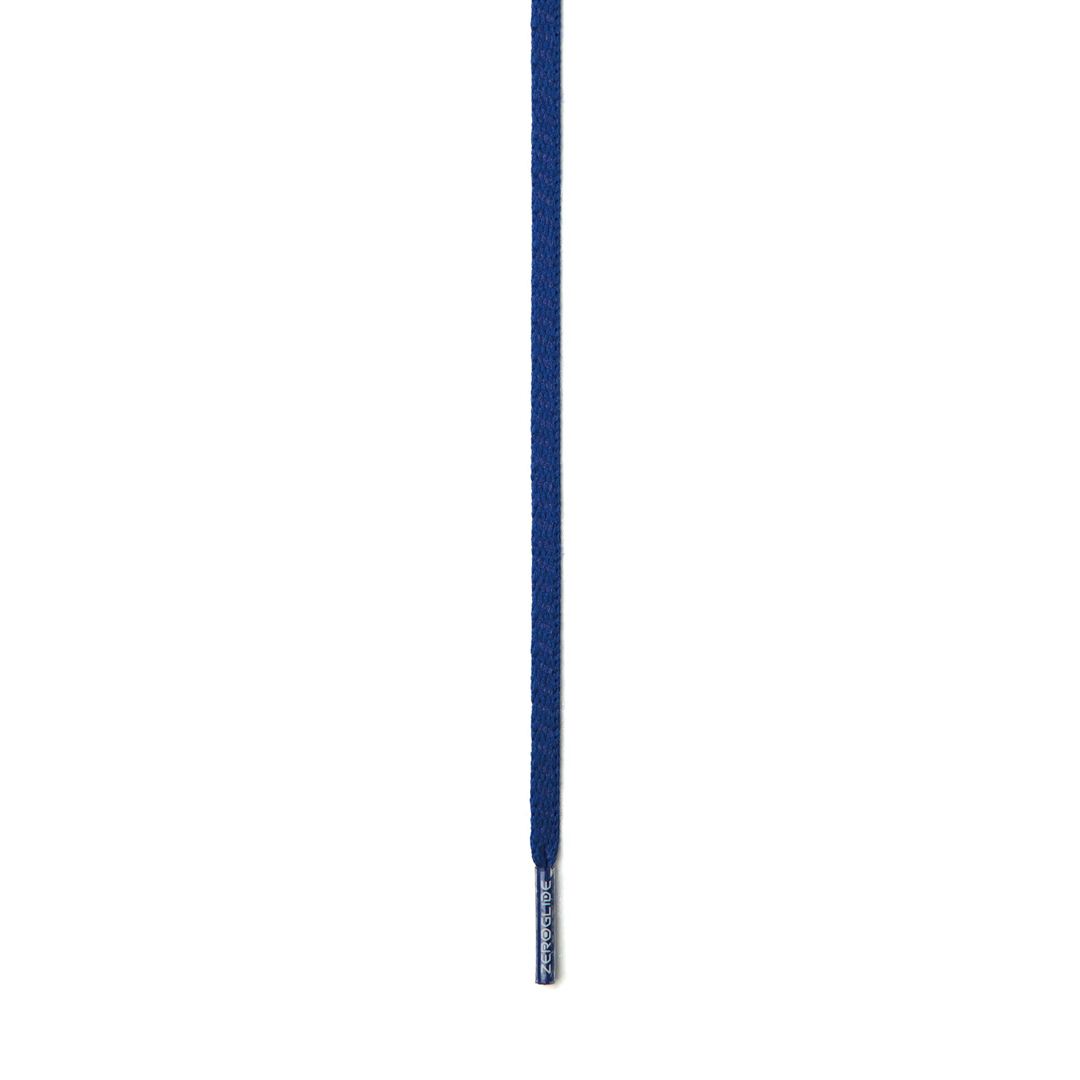 ゼログライドシューレース(平型／幅：4mm) ブルー 140