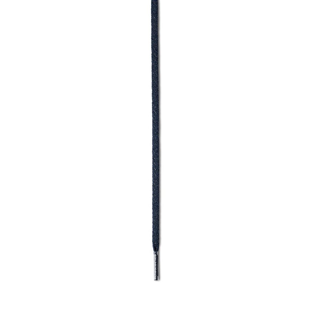 ゼログライドネオシューレース(平型／幅：4mm) ネイビー 140
