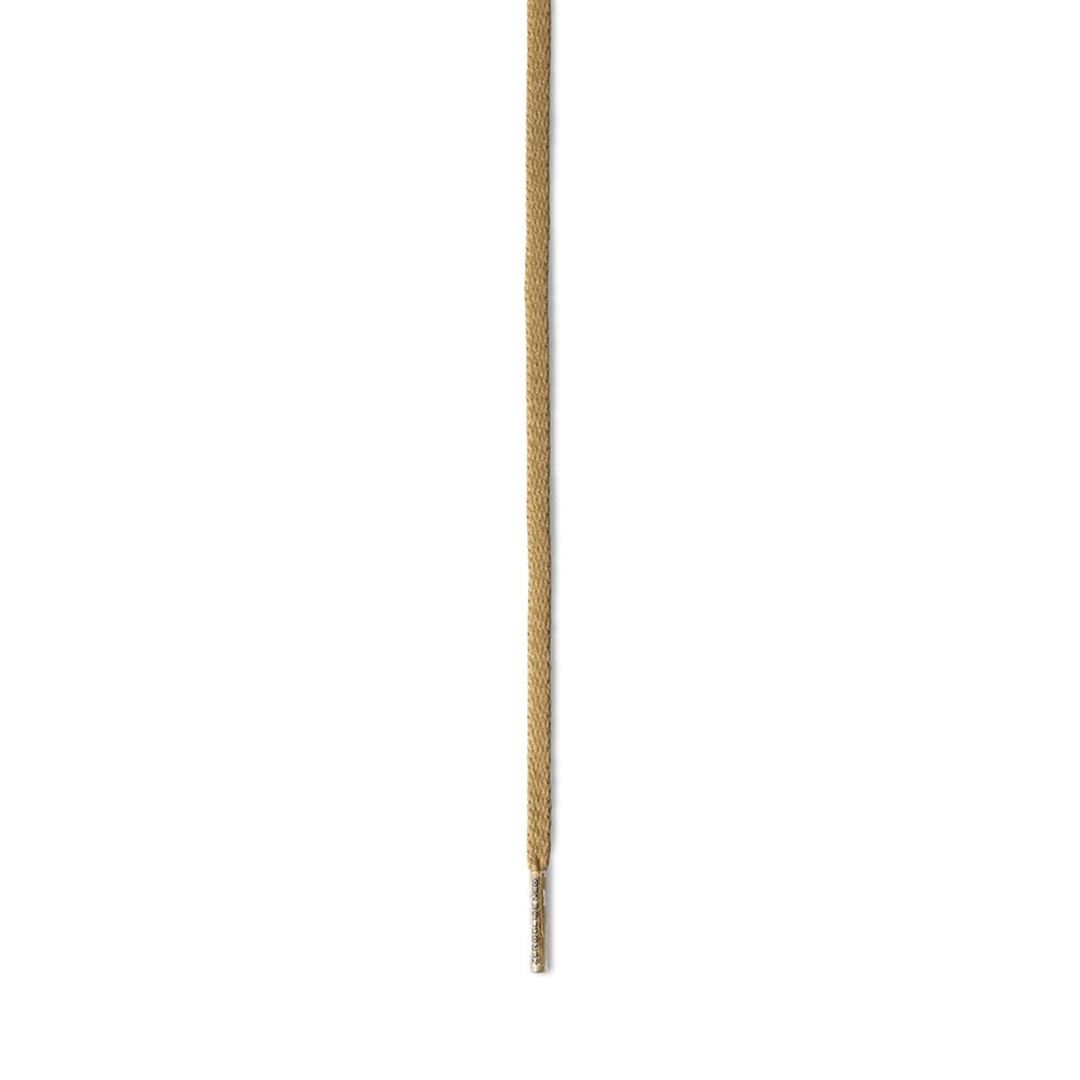 ゼログライドネオシューレース(平型／幅：4mm) ゴールド 140