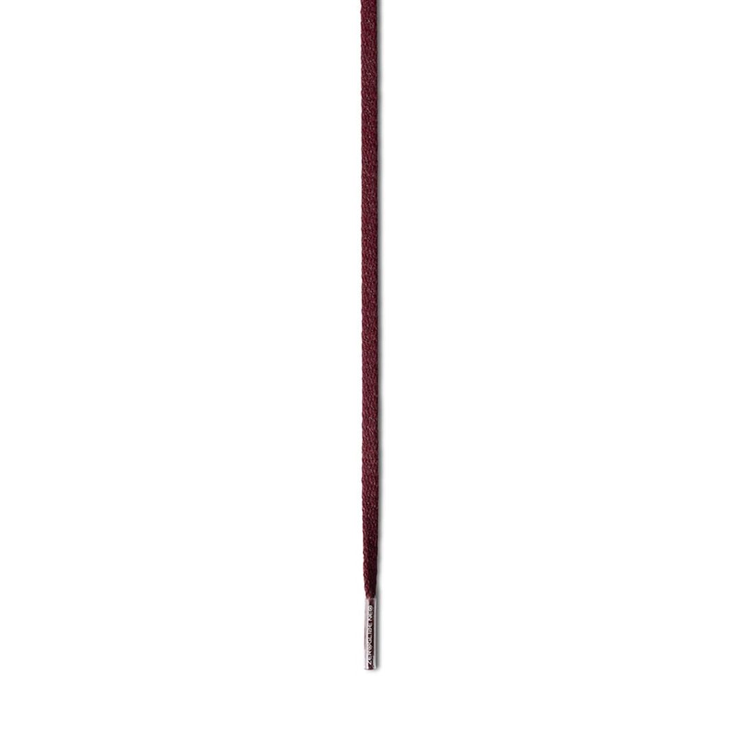 ゼログライドネオシューレース(平型／幅：4mm) エンジ 140