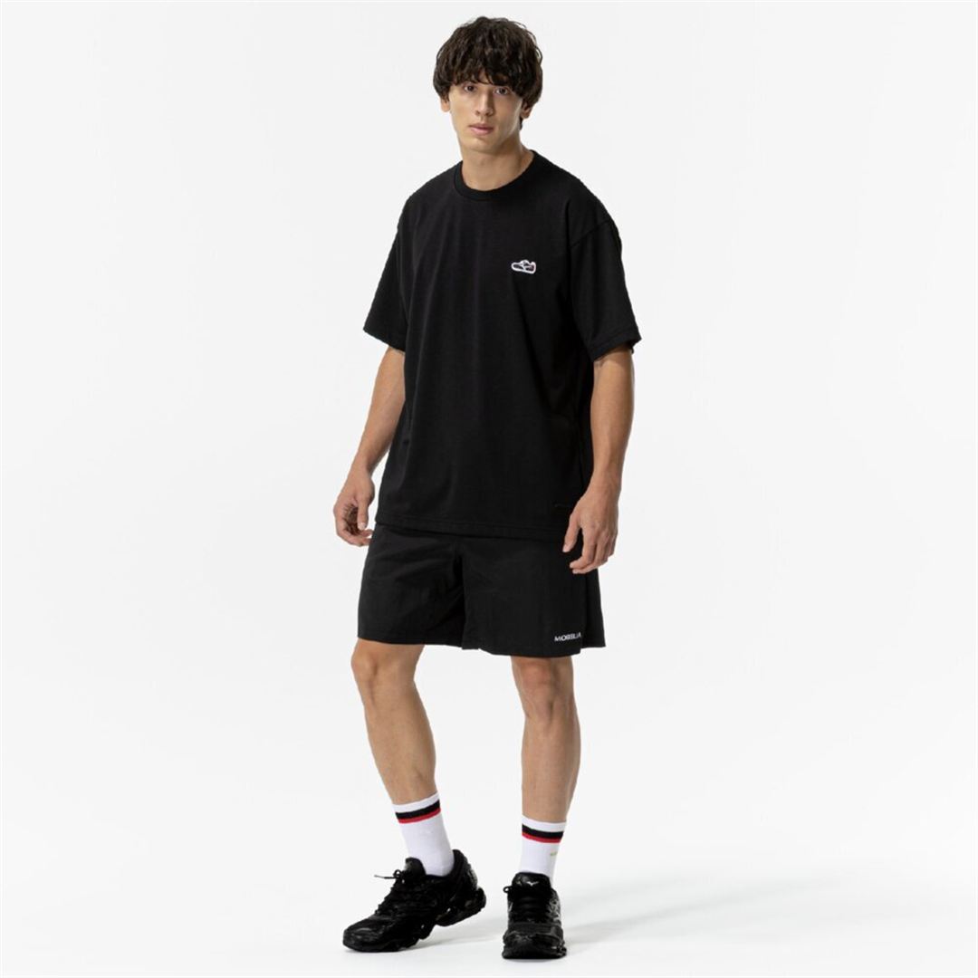 モレリア 2枚セットTシャツ MADE IN JAPAN ブラック×ホワイト S