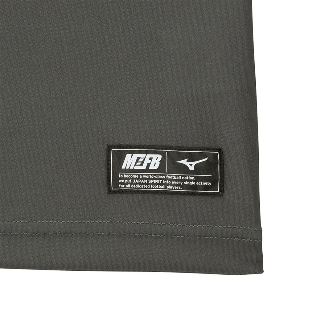 MZFB フットボールTシャツ チャコール S