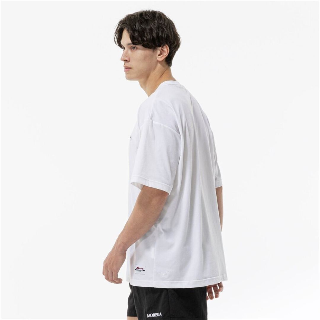 モレリア ストレッチソフトドライTシャツ ホワイト S
