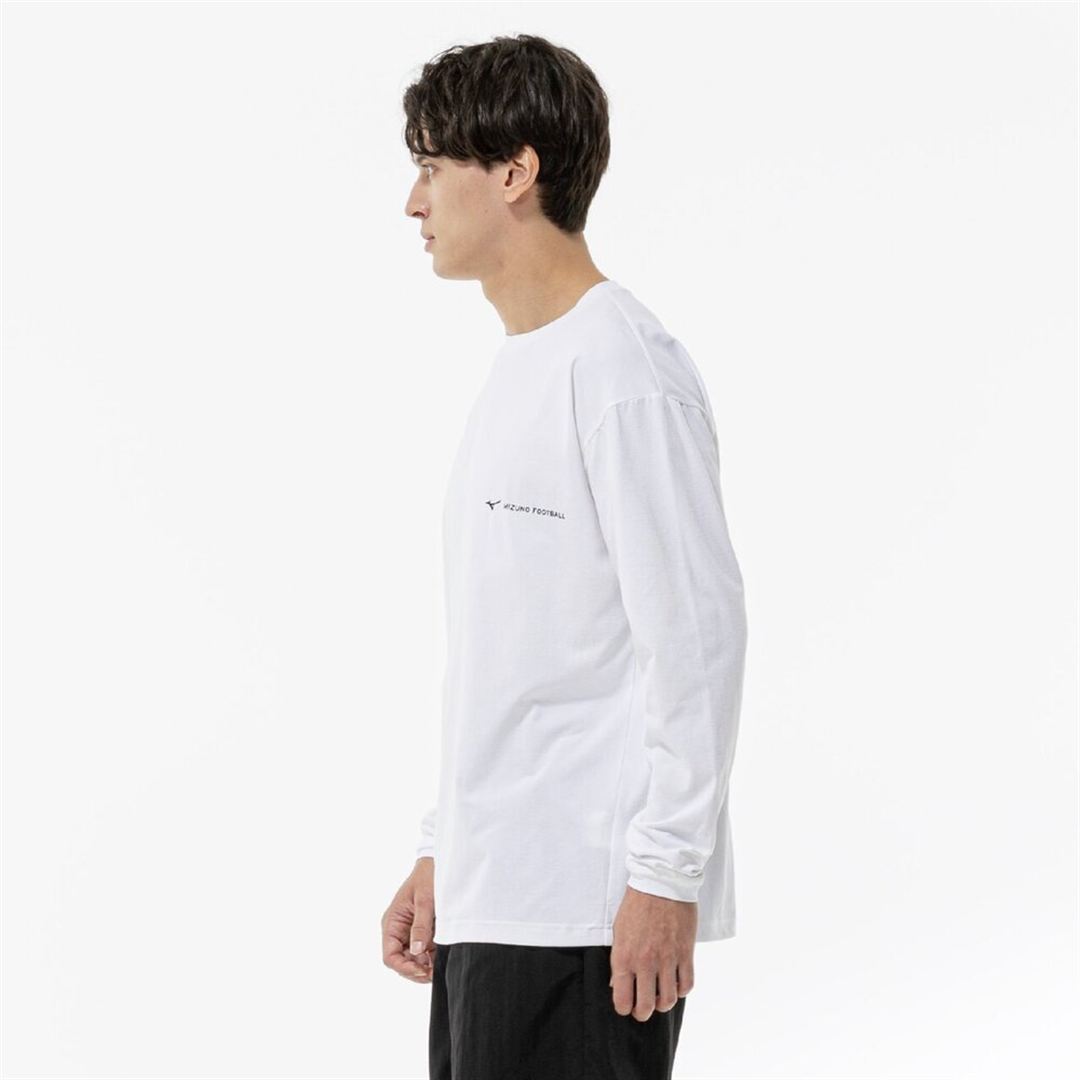 ストレッチソフトドライTシャツ(長袖) ホワイト S